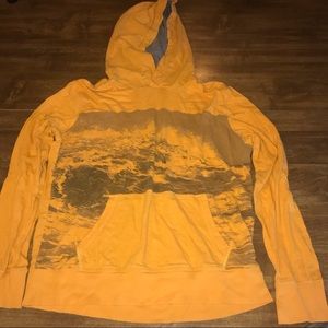 American Eagle orange hoodie